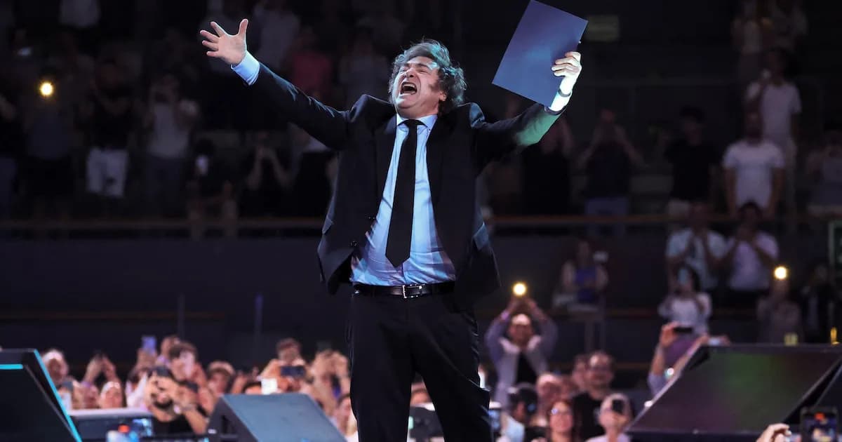 Javier Milei llega a Madrid para el Madrid Economic Forum 2026