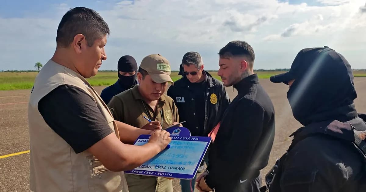 Sebastián Marset, narcotraficante uruguayo, es extraditado a EE. UU. desde Bolivia