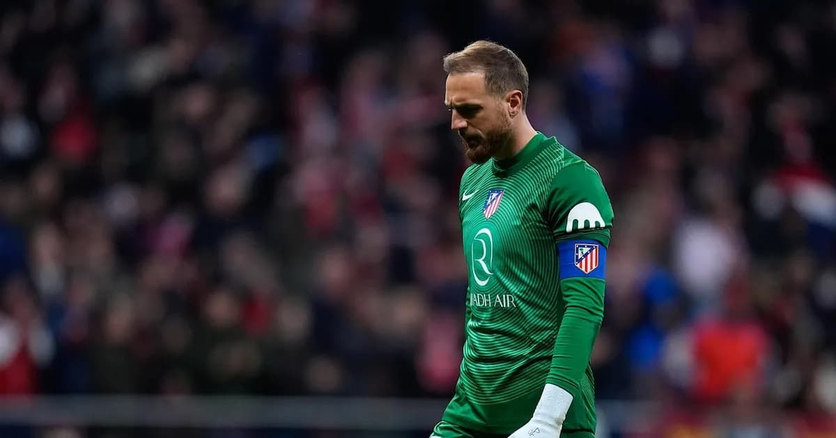 Jan Oblak se pierde el duelo del Atlético contra el Getafe por lesión