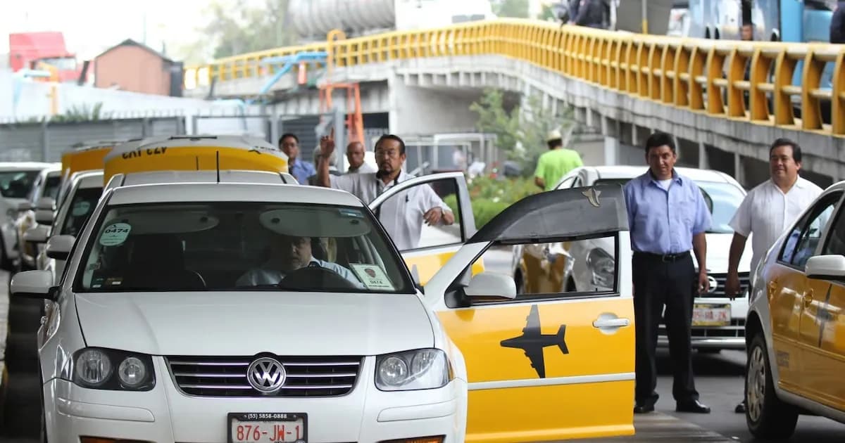 Sanciones a taxis de plataformas en el AICM: un conflicto en evolución