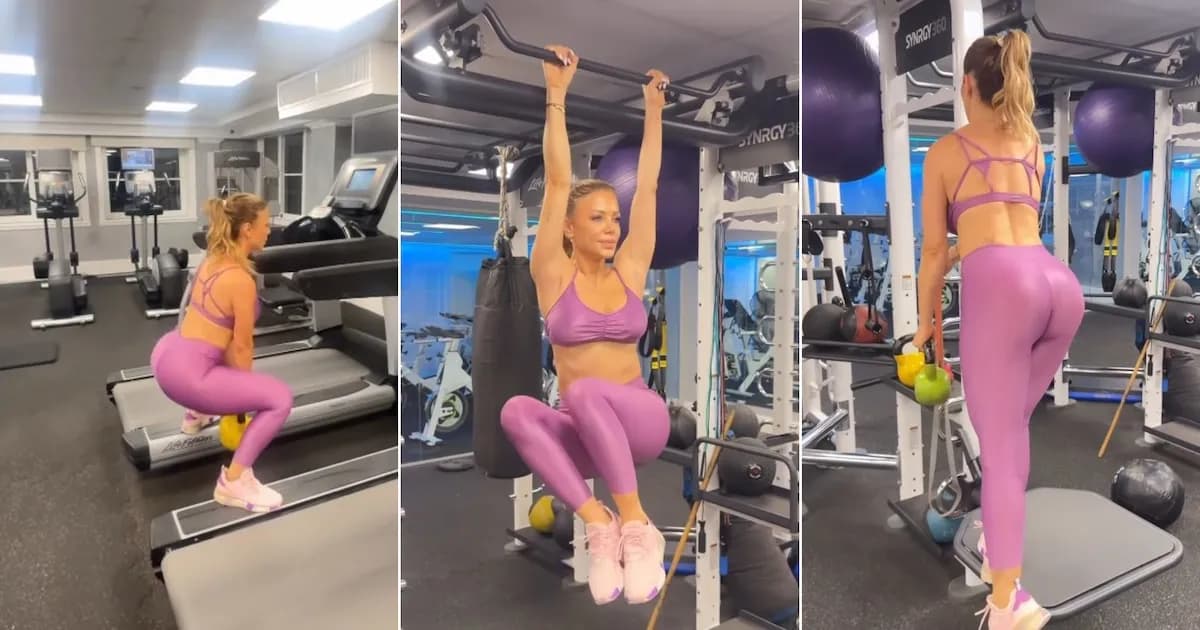 Evangelina Anderson sorprende con su intensa rutina de entrenamiento tras el escándalo mediático