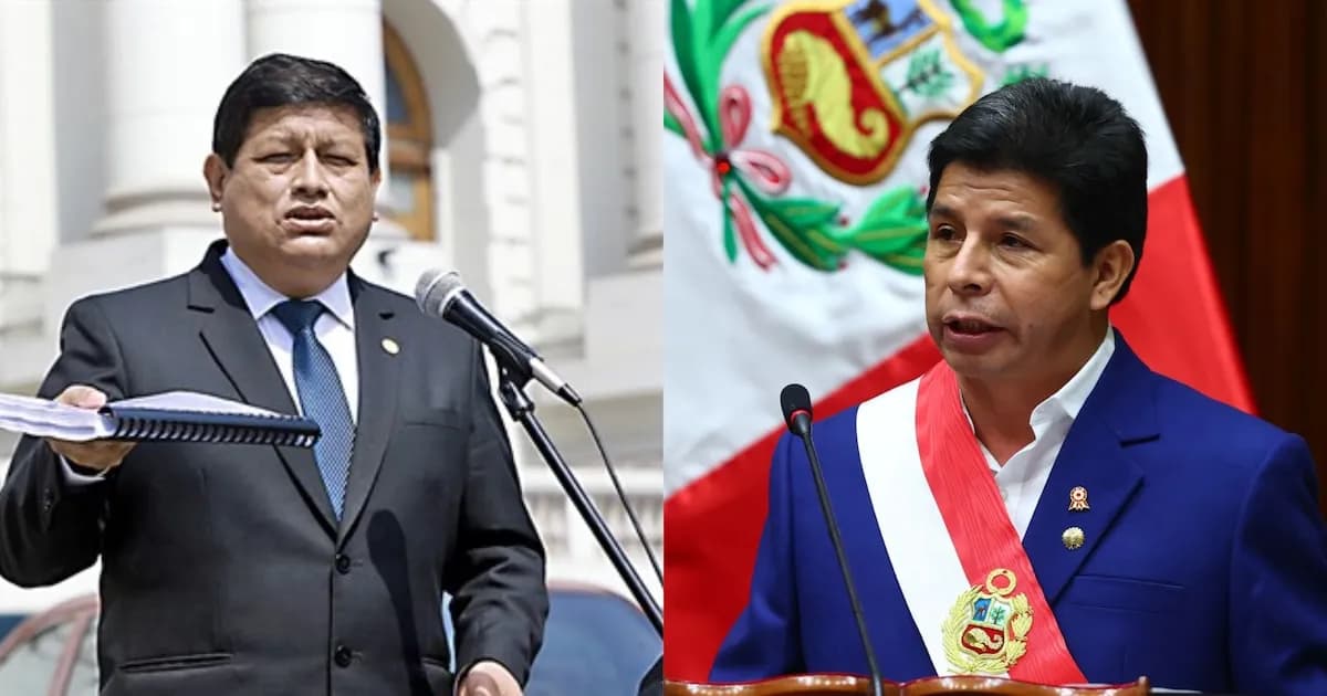 Walter Ayala se reunirá con Balcázar para discutir el indulto de Pedro Castillo