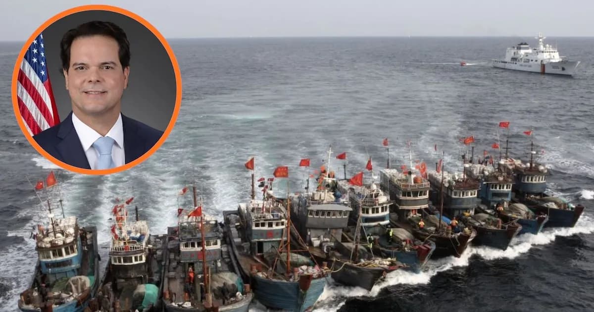 Actualidad: Embajador de EE.UU. critica la sobrepesca ilegal de China en el mar de Perú: “Van a tener que hacer ceviche de hamburguesa”