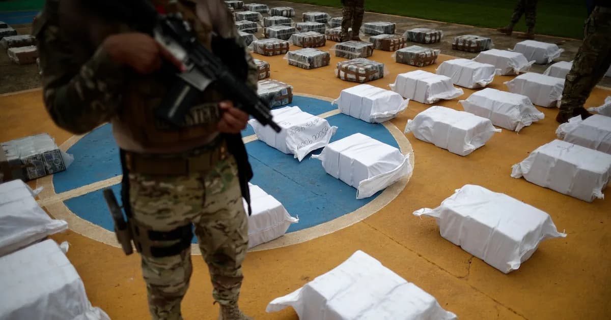 Condenan a 13 años a dos colombianos por tráfico de drogas en Panamá