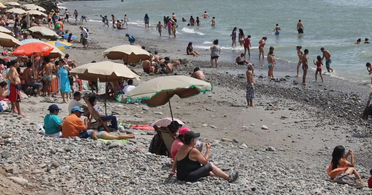 Alerta por altos niveles de radiación UV en las playas de Lima este fin de semana