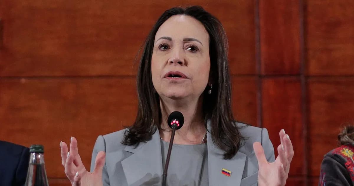 María Corina Machado critica la negativa de amnistía a su abogado en Venezuela