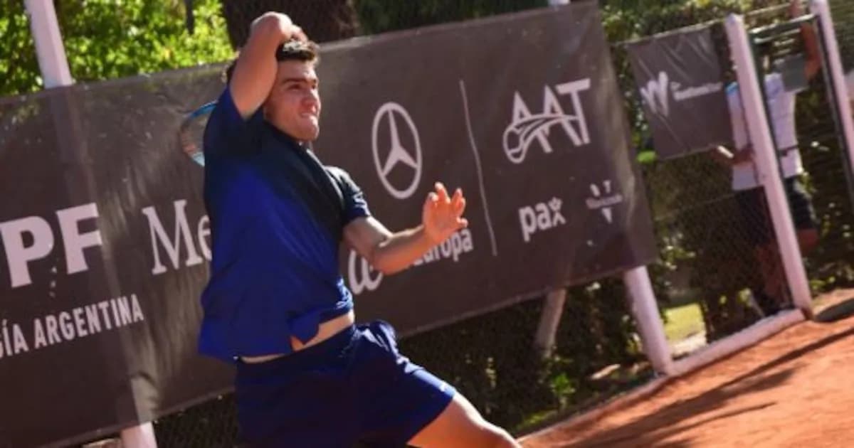 Juan Estévez se clasifica a la final del M15 de La Plata ante el brasileño Bruno Fernandez