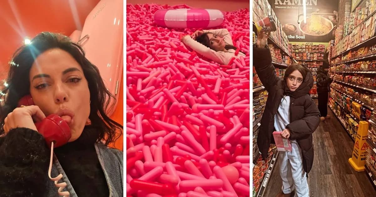 Emilia Attias y su hija Gina disfrutan de un viaje inolvidable a Nueva York