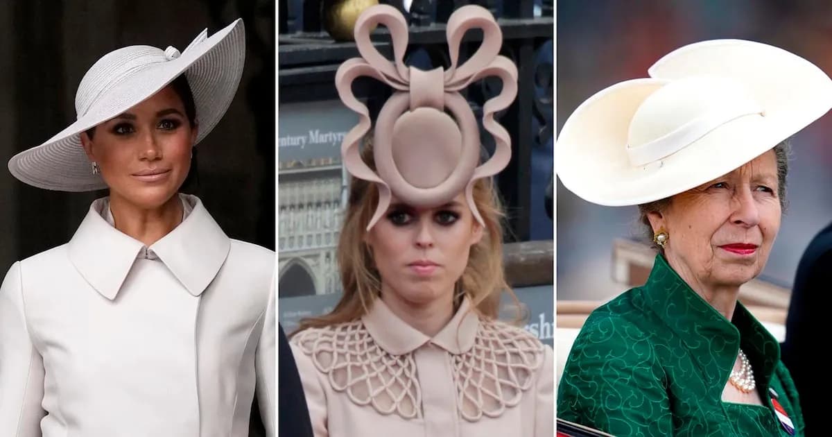 Los sombreros reales: íconos de elegancia en ceremonias oficiales