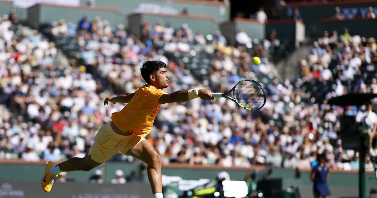 Carlos Alcaraz se despide de Indian Wells tras caer ante Medvedev en semifinales