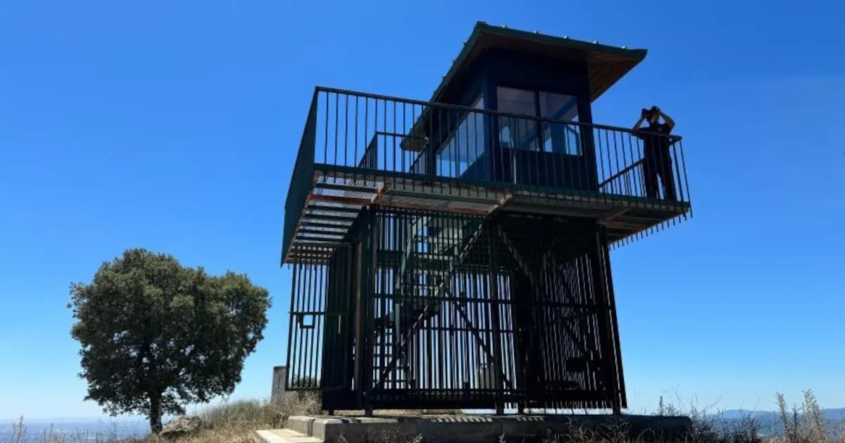 Madrid busca optimizar sus torres de vigilancia contra incendios tras bajos índices de detección