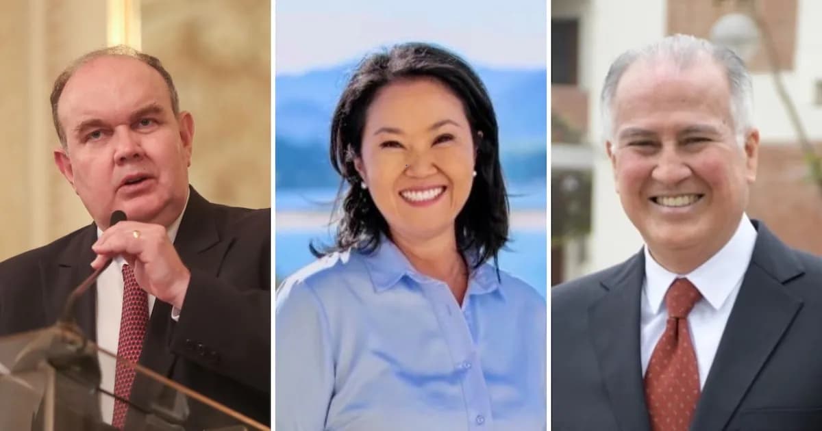 Alfonso López-Chau se posiciona tercero en encuesta presidencial, detrás de López Aliaga y Fujimori