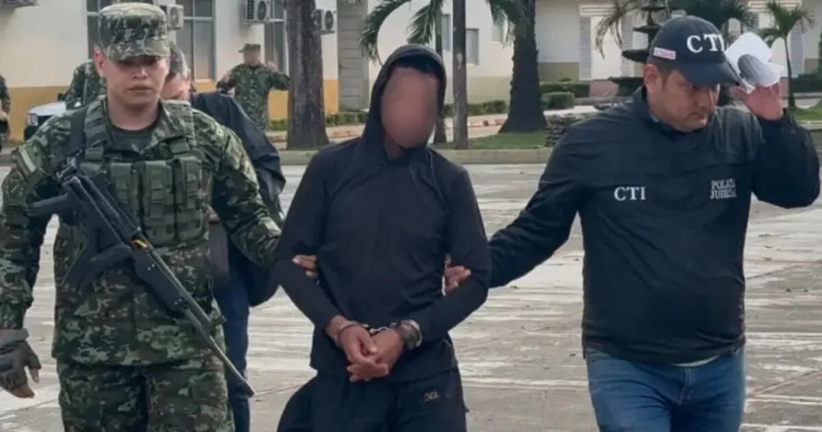 Capturan a ‘Nelson’, líder de disidencias de las Farc, en Caquetá y desmantelan arsenal