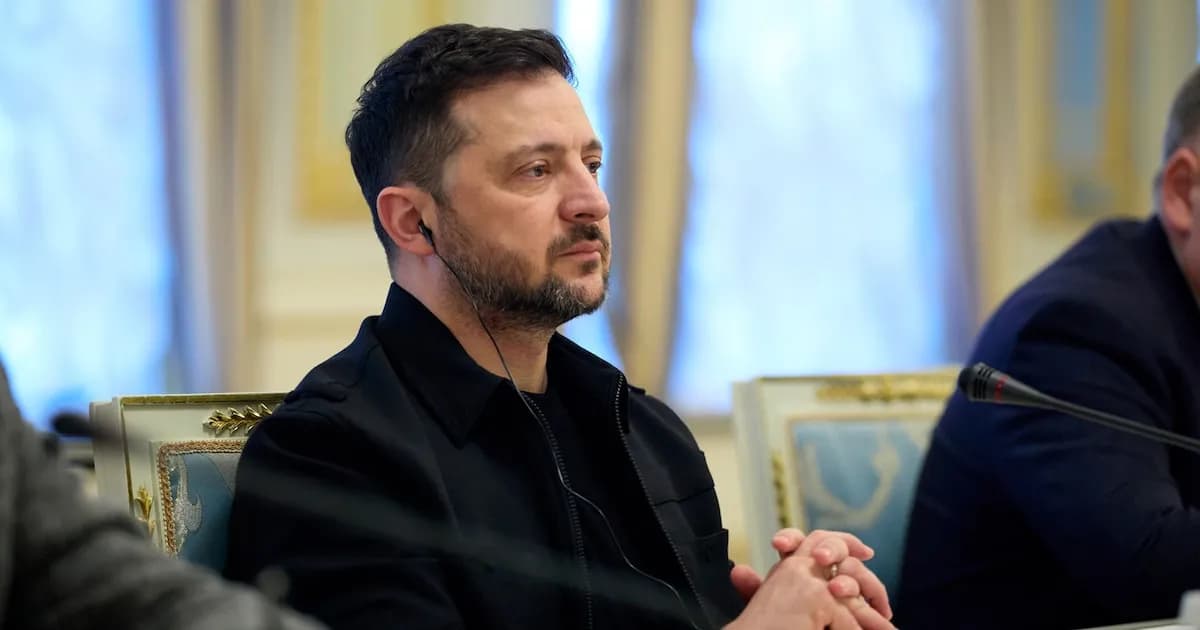 Zelensky acusa a Rusia de colaborar con Irán en ataques a objetivos estadounidenses