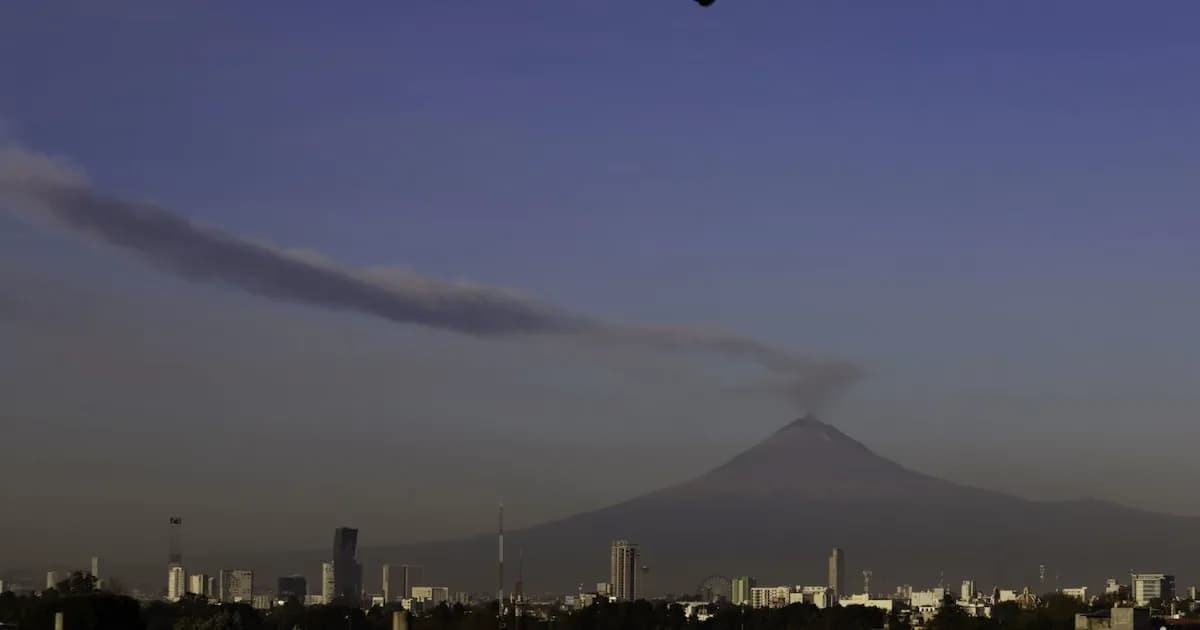 Popocatépetl reporta 29 exhalaciones en el último día