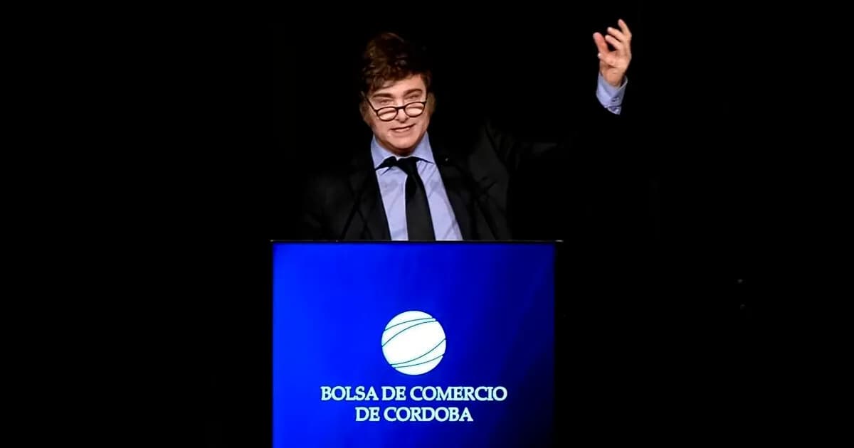 Javier Milei regresará de Europa para disertar en la Bolsa de Comercio de Córdoba