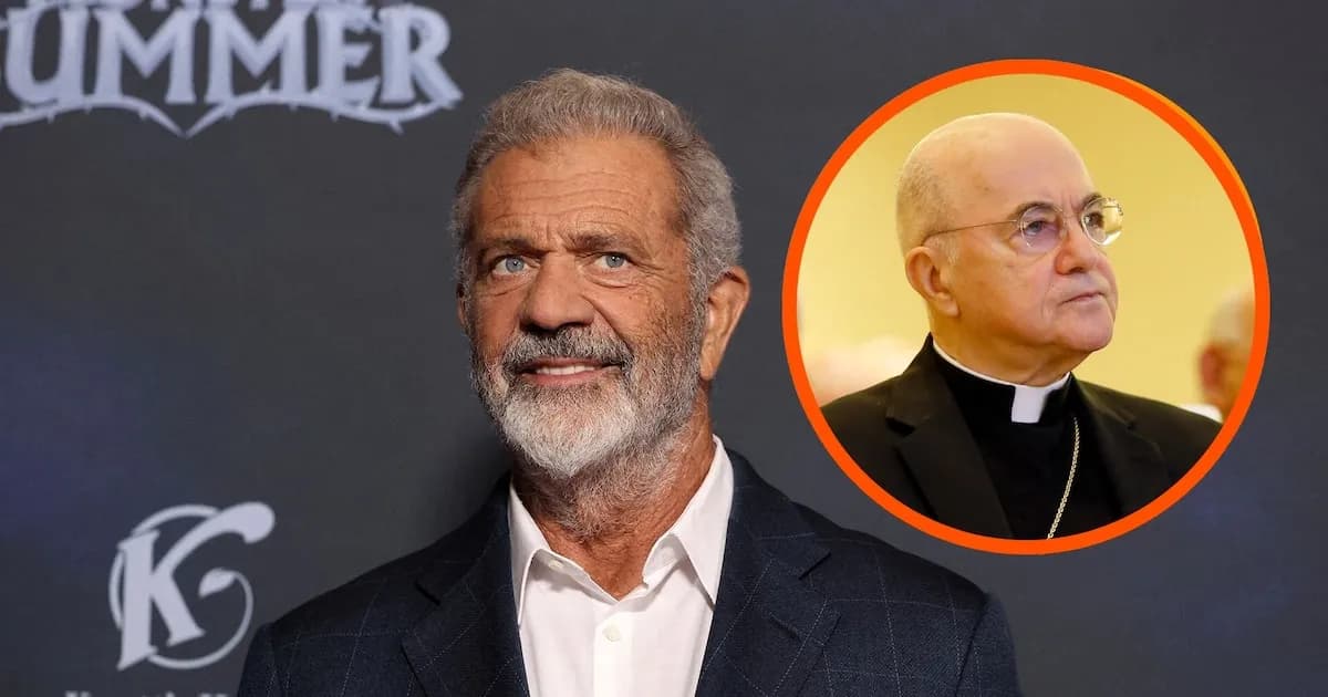 El exarzobispo Viganò colabora con Mel Gibson en la secuela de 'La Pasión de Cristo'