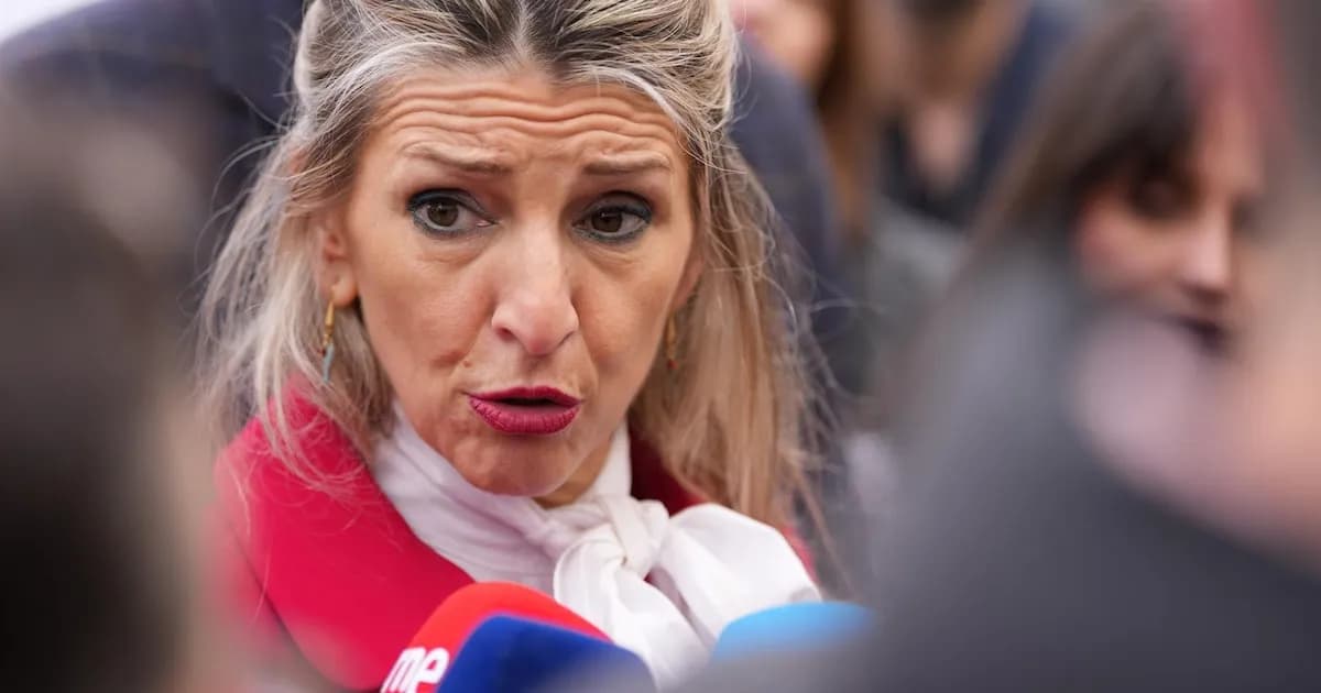 Yolanda Díaz asiste a los Oscar y se reúne con el equipo de 'Sirat'