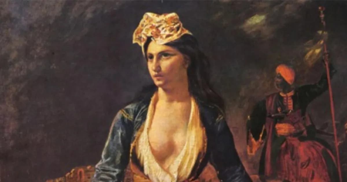 Grecia recibe un emblemático cuadro de Delacroix que rememora su lucha por la independencia