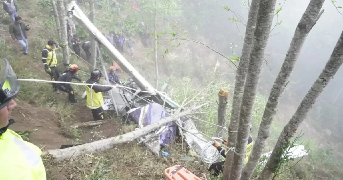 Tragedia aérea en Guatemala: un médico y un exfutbolista entre las víctimas