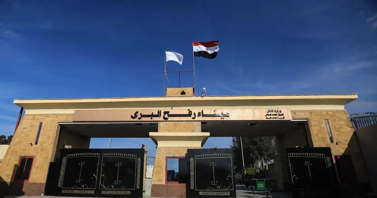 Israel anuncia la reapertura "limitada" del paso de Rafá a partir del miércoles