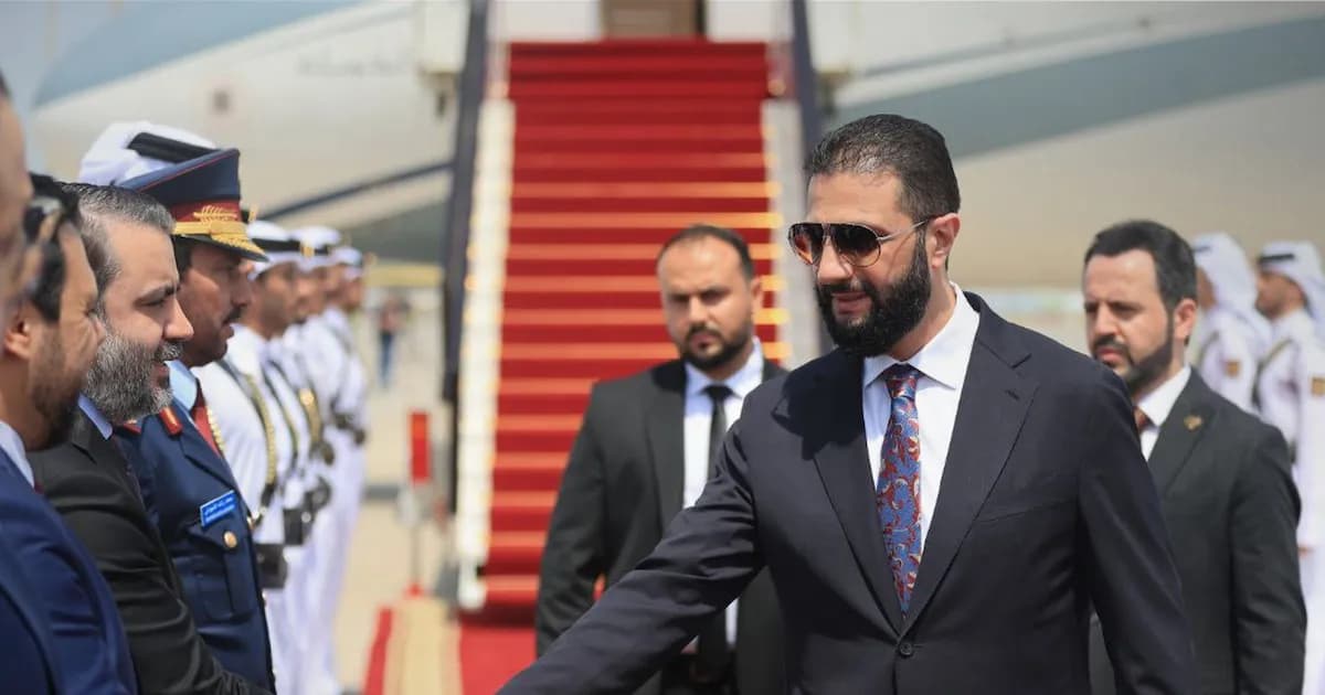 Trump reivindica su papel en el ascenso de Al Shara como presidente de Siria