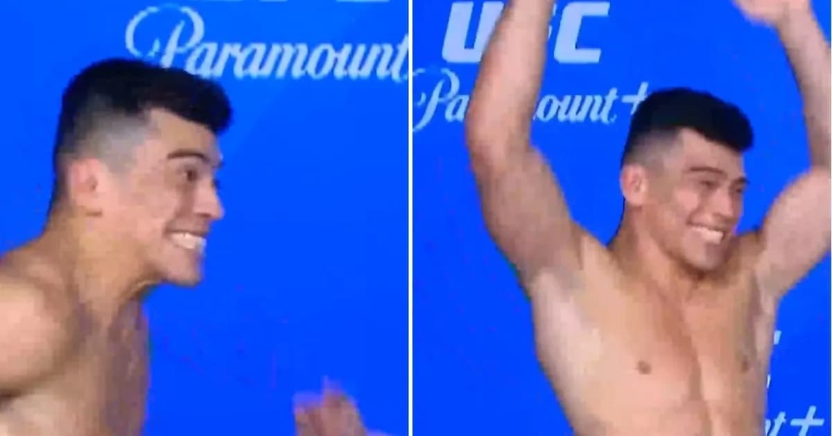 Kevin Vallejos celebra su impresionante KO y un jugoso bono de 100 mil dólares en UFC Vegas 114