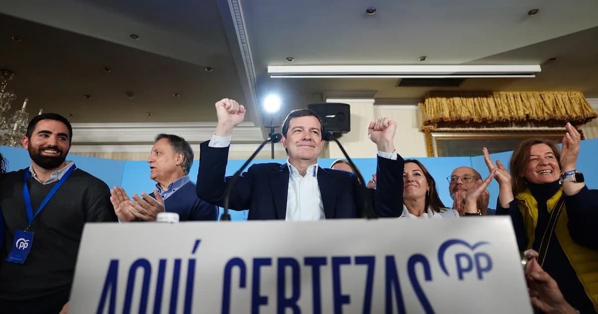 Alfonso Fernández Mañueco triunfa en Castilla y León, pero necesitará aliados para gobernar