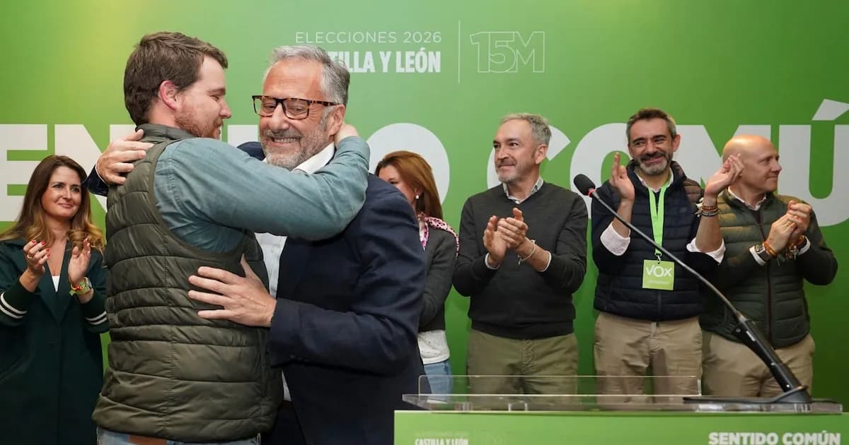 Vox alcanza un hito electoral en Castilla y León, pero sus expectativas se ven moderadas