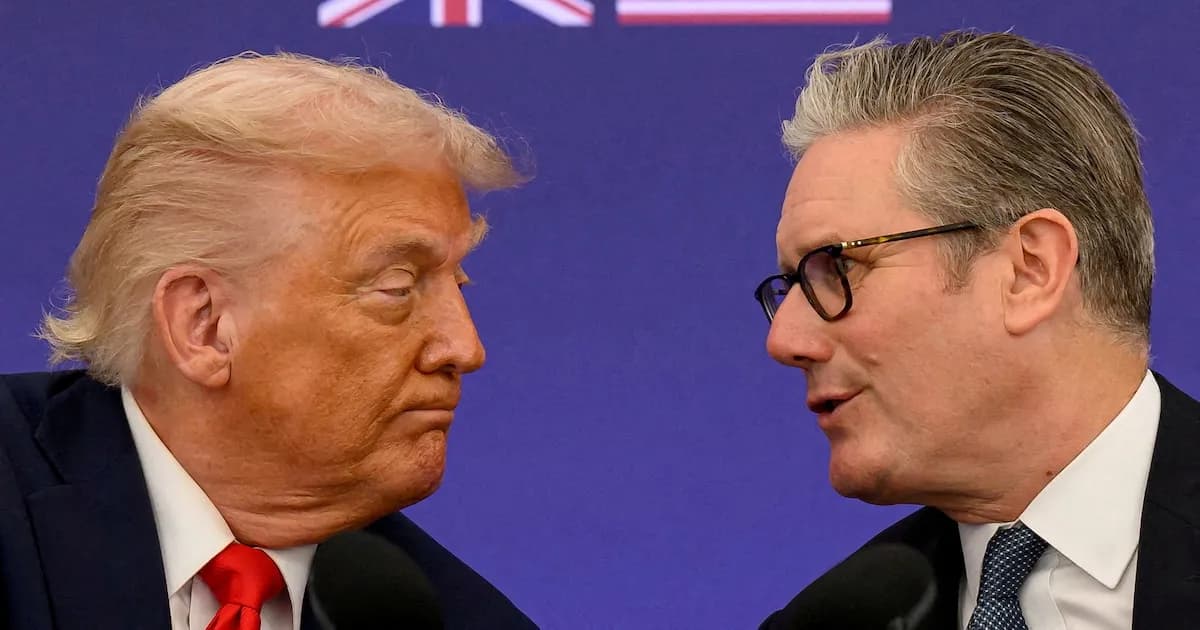 Trump y Starmer abordan la necesidad de reabrir el estrecho de Ormuz
