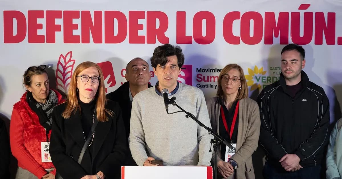 Derrota de la izquierda en Castilla y León: sin representación en el parlamento