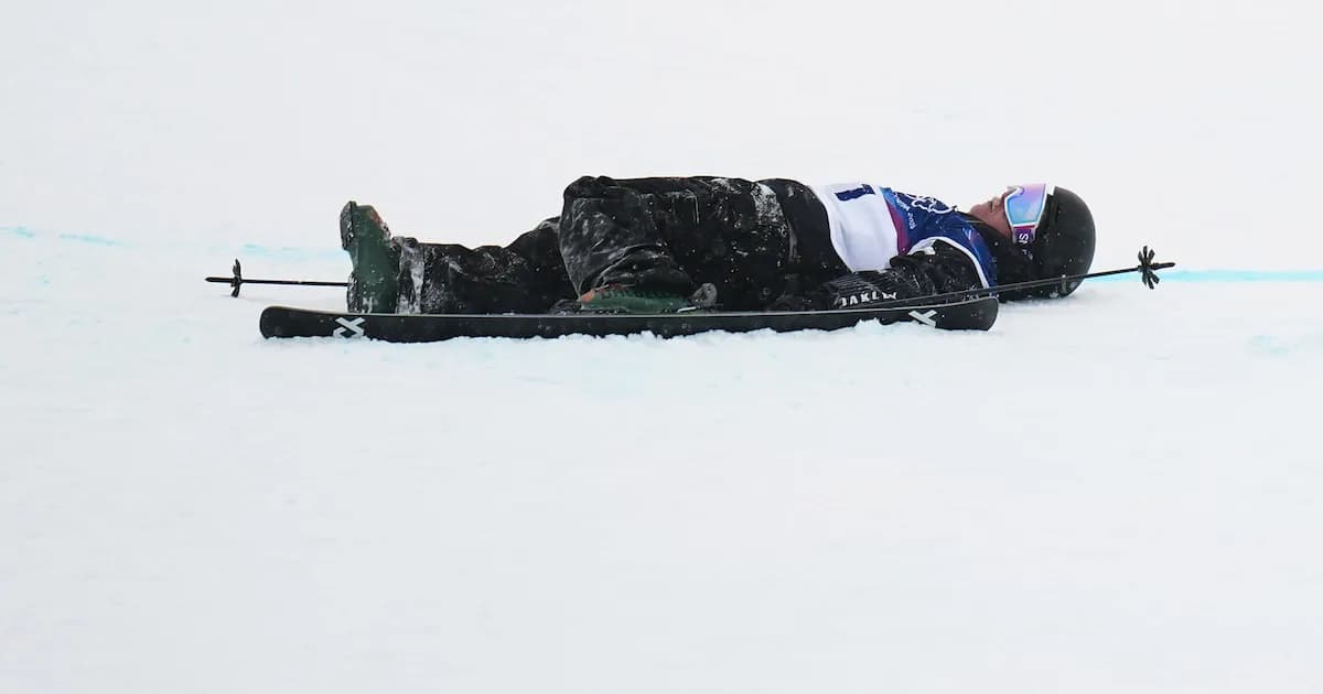 Impactante caída del esquiador neozelandés en los Juegos Olímpicos de Invierno
