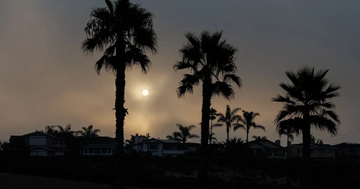 Ola de calor récord se aproxima al sur de California