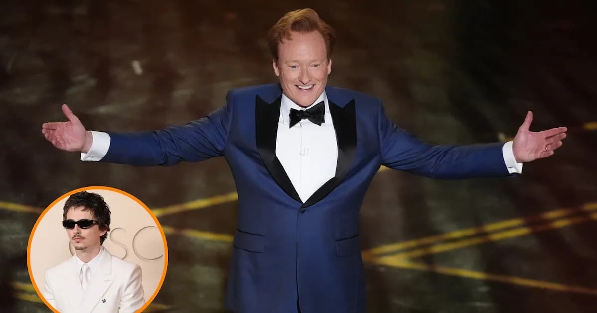 Conan O’Brien inaugura los Oscar 2026 con humor y una broma a Timothée Chalamet