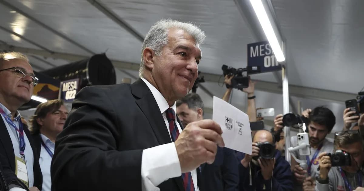 Joan Laporta asume nuevamente la presidencia del FC Barcelona