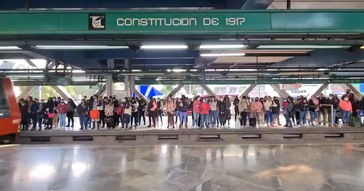 Investigan a trabajador del Metro CDMX por presuntos actos inapropiados en la Línea 8
