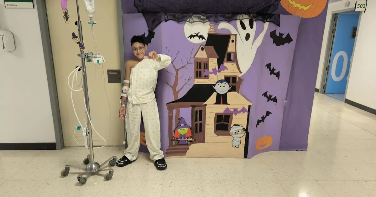 Nicolás, el niño que sobrevive a un tumor cerebral, necesita ayuda para sus tratamientos médicos
