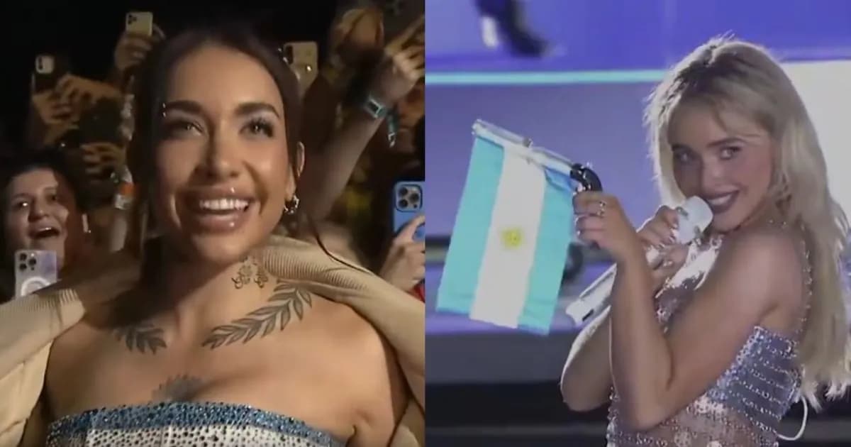 María Becerra sorprende en el show de Sabrina Carpenter en Lollapalooza Argentina