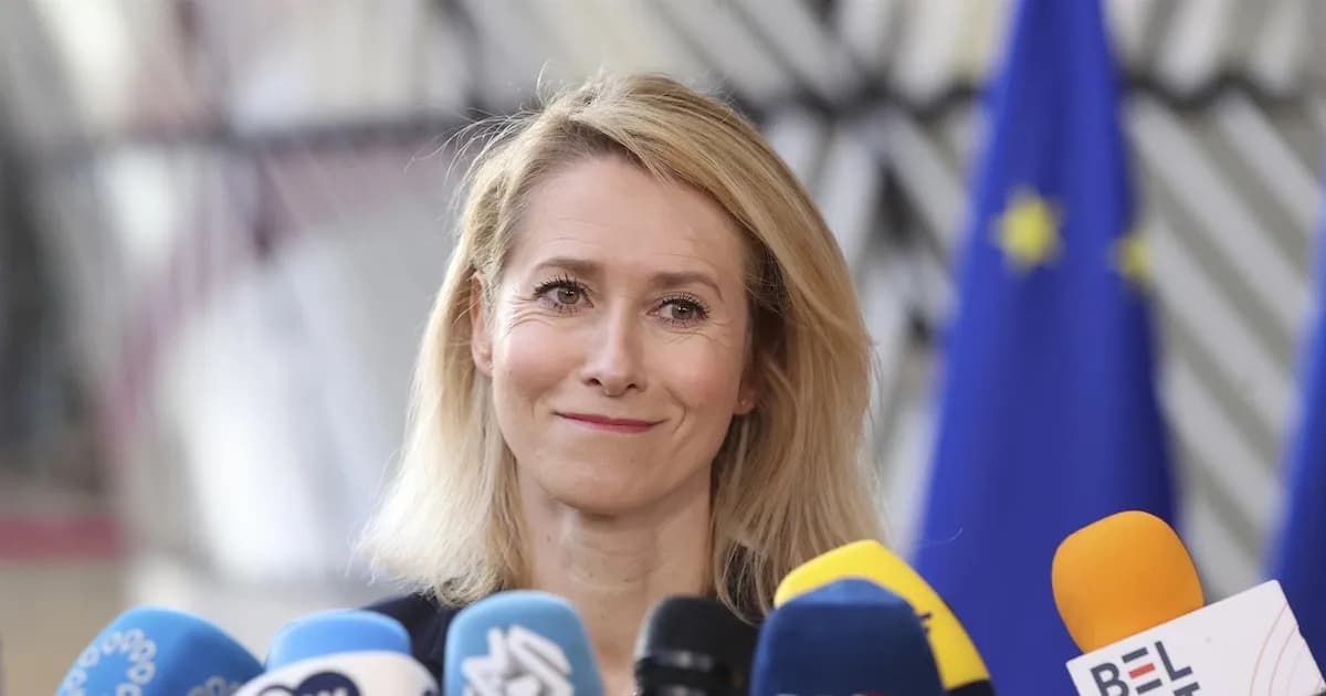 Kallas propone acción de la UE para garantizar la navegación en el estrecho de Ormuz