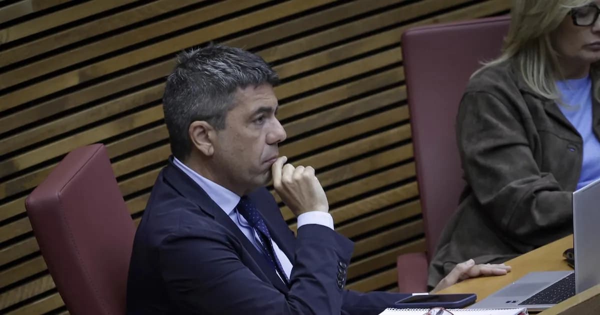 El TSJCV archiva la causa contra Mazón por falta de pruebas de delito en la dana