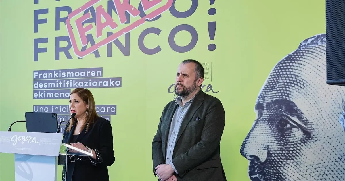 Gogora inicia un proceso sancionador a La Falange por violar la Ley de Memoria Histórica