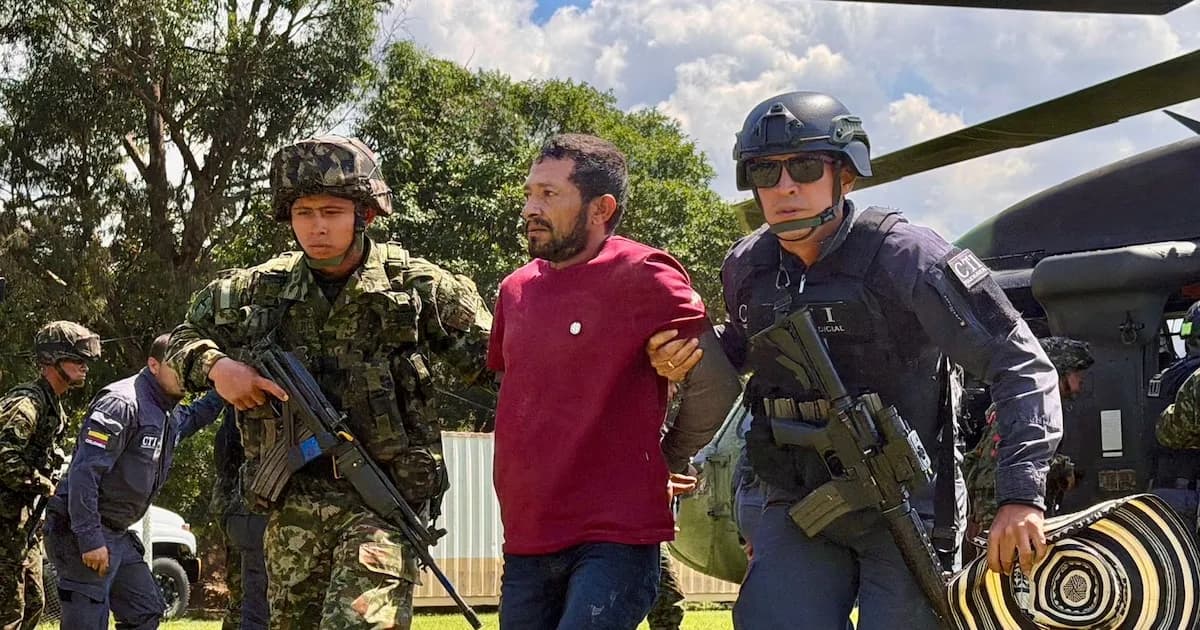 Detienen a 'Román Trescodos', nuevo líder del frente 18 de disidencias en Antioquia