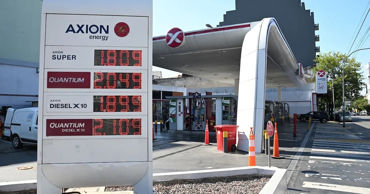 Aumento de combustibles en Argentina: suben casi 9% desde inicio del conflicto en Medio Oriente