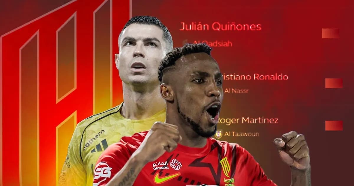 Julián Quiñones brilla con un hat-trick y se posiciona como goleador en Arabia Saudita