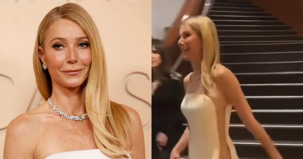 Gwyneth Paltrow genera revuelo en los Oscar por incidente con su vestido