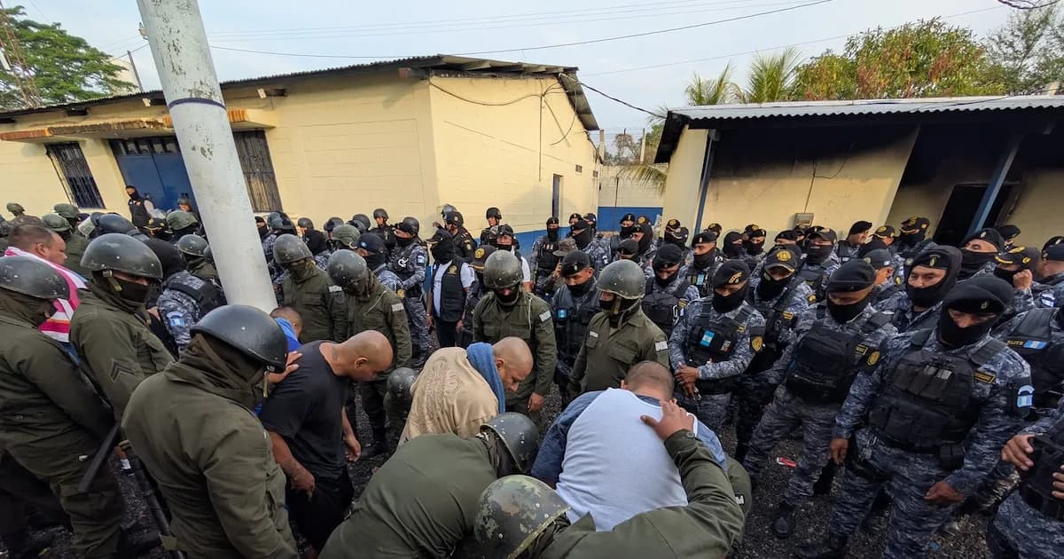 Guatemala reduce homicidios un 27% gracias a nuevas medidas en su sistema carcelario
