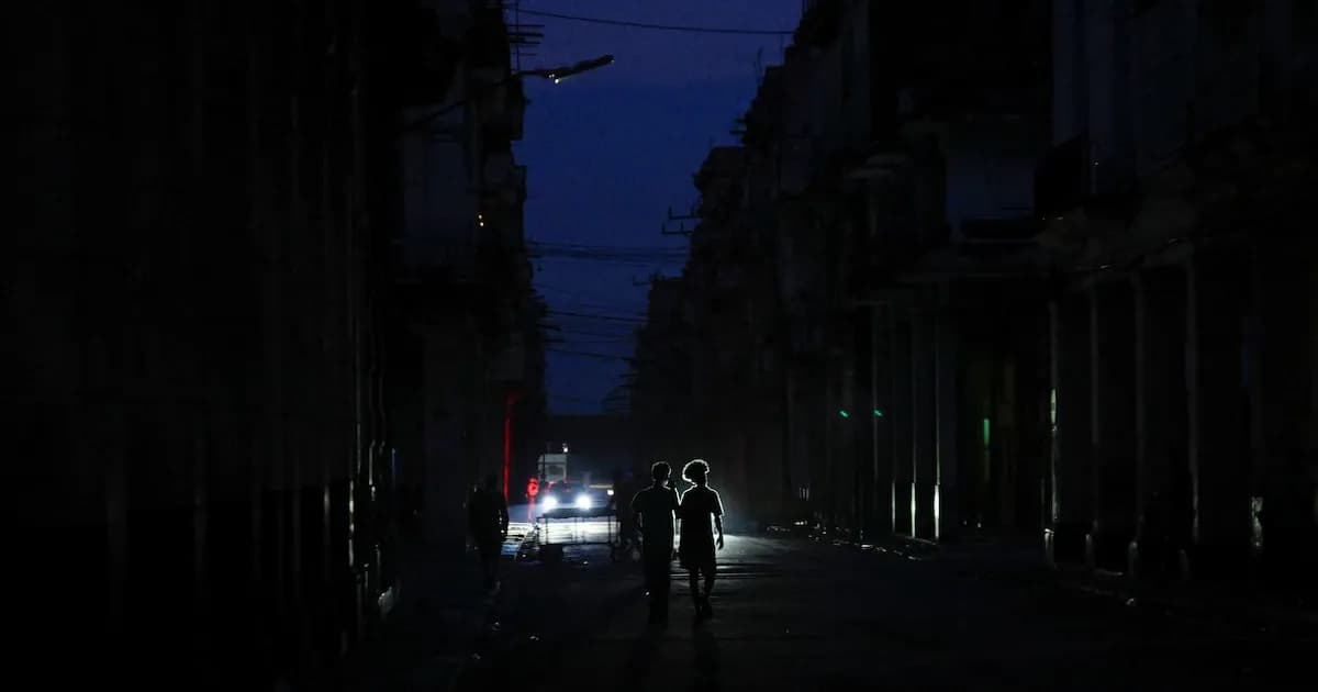 Cuba enfrenta una severa crisis energética con un nuevo apagón nacional
