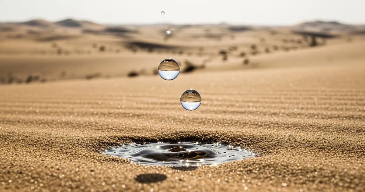 Revolución en el acceso al agua: nueva máquina transforma humedad en agua potable
