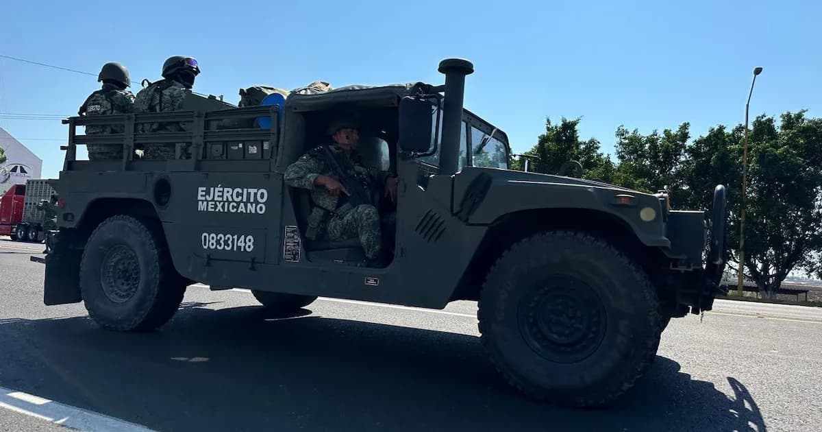 Intensa operación federal en El Salado, vinculada al Cártel de Sinaloa