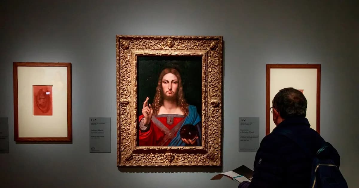 El enigmático Salvator Mundi de Leonardo da Vinci brilla en los Países Bajos